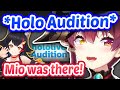 Marine aced the hololive audition before mios eyes eng sub hololive