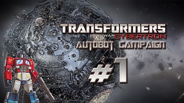 Transformers War for Cybertron Walkthrough - Autobot Campaign Part 1 - The Origin of Optimus Prime (G1) & Story