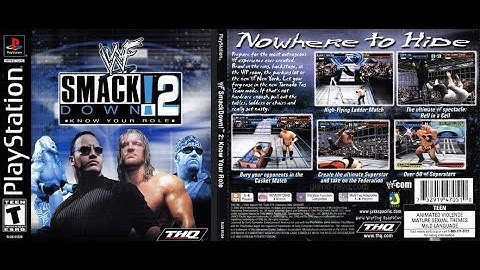WWF SmackDown! 2: Know Your Role (PlayStation) Season Mode - 1st Year. Oct. 1st Week
