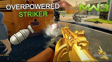 Remember how OVERPOWERED the GOLD STRIKER shotgun was in MW3? (Plutonium IW5)