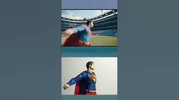 Superman Trailer Stop Motion Recreation