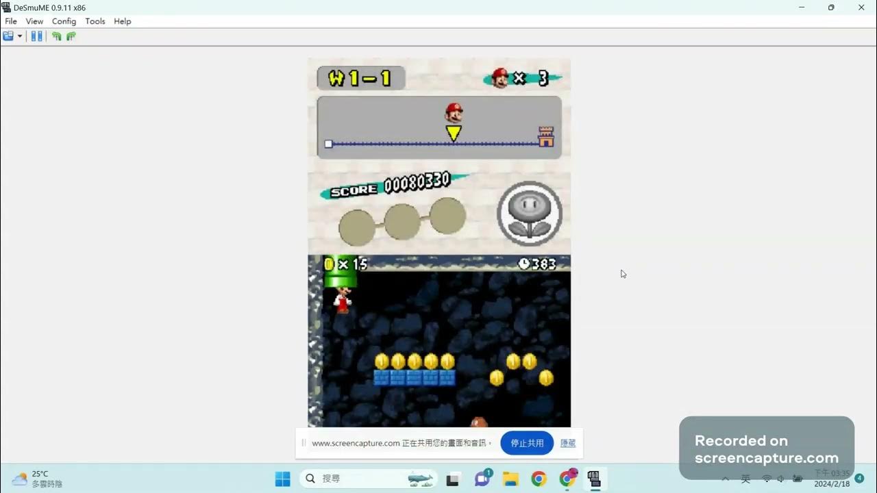 New Super Mario Bros. 1-1 (27s) - YouTube