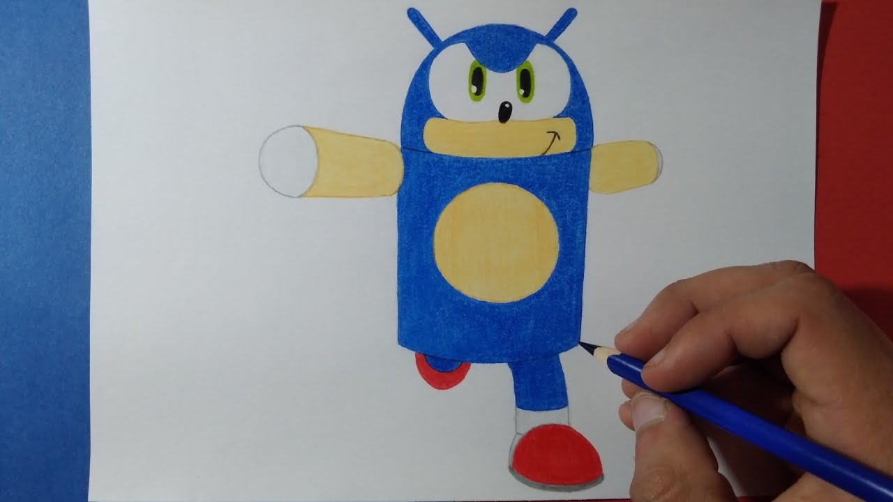 Dibujando a Andronic | Sonic Dash | Drawing Andronic - YouTube