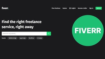Create A Fiverr Website Clone using only HTML and CSS | One-page website design Only for  Beginners
