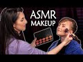 ASMR She Does Her Makeup, Soft Talking