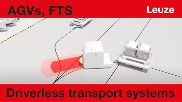 Sensors and sensor solutions for driverless transport systems, AGVs, FTS