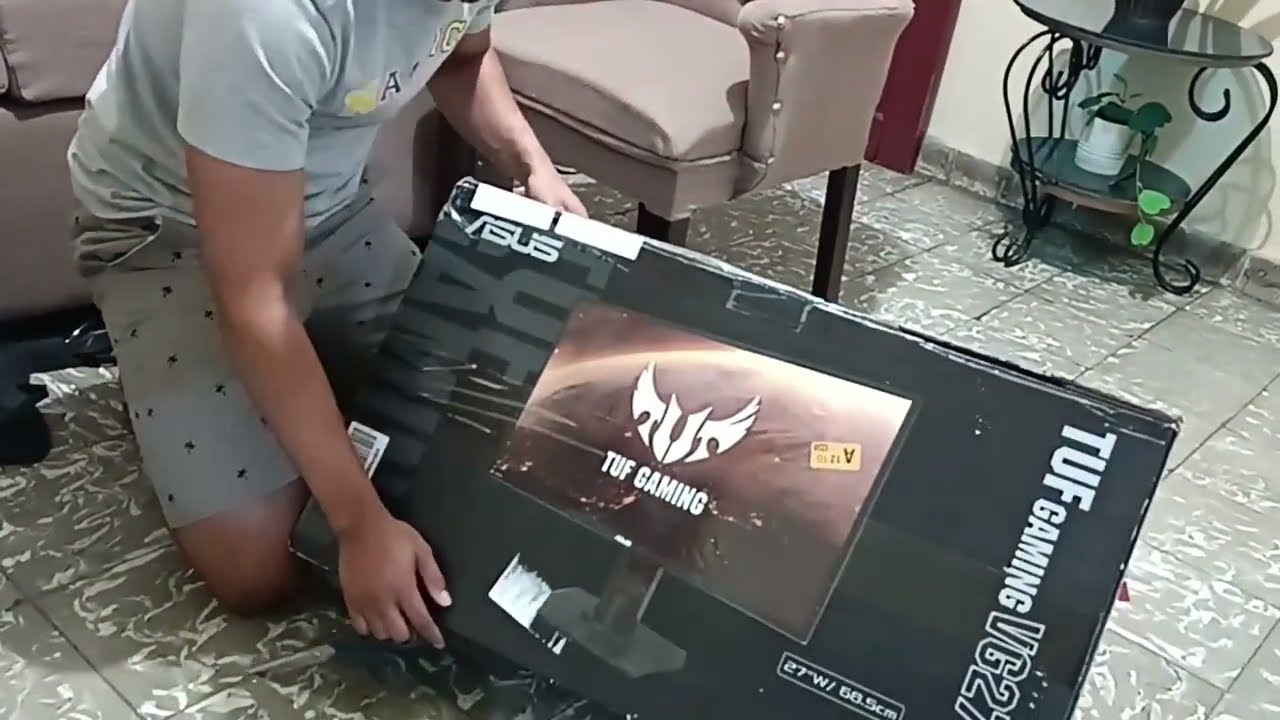 420_ジャンク扱い　ASUS TUF Gaming VG27A Unboxing | Monitor Asus TUF Gaming VG27A 🖥️#asus #tufgaming #2k