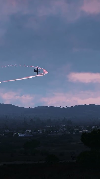 A-10 Warthog Fuel Tank Hit - A-10 Shot Down by C-Ram - Military
