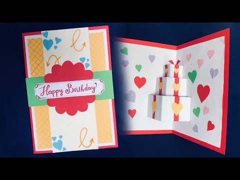 Video Cách làm thiệp | Cách làm thiệp sinh nhật đơn giản |... - youtube