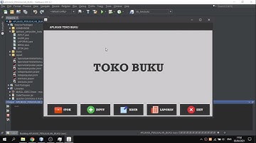 APLIKASI PENJUALAN BUKU JAVA NETBEANS