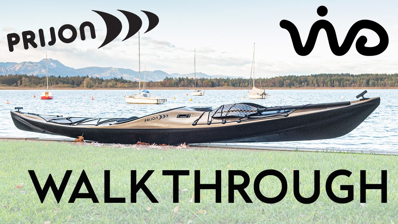 Prijon VIVOO sea and touring kayak with skeg - walkthrough