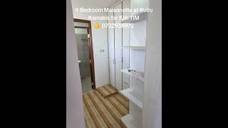 4-Bedroom All-En-Suite Maisonette for Sale at Ruiru at Ksh 11M 🤙 0722938972 #affordable #fyp #ruiru