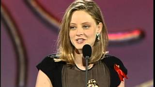 Golden Globes 1992 Jodie Foster