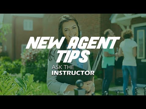 New Agent Tips - Ask the Instructor - YouTube