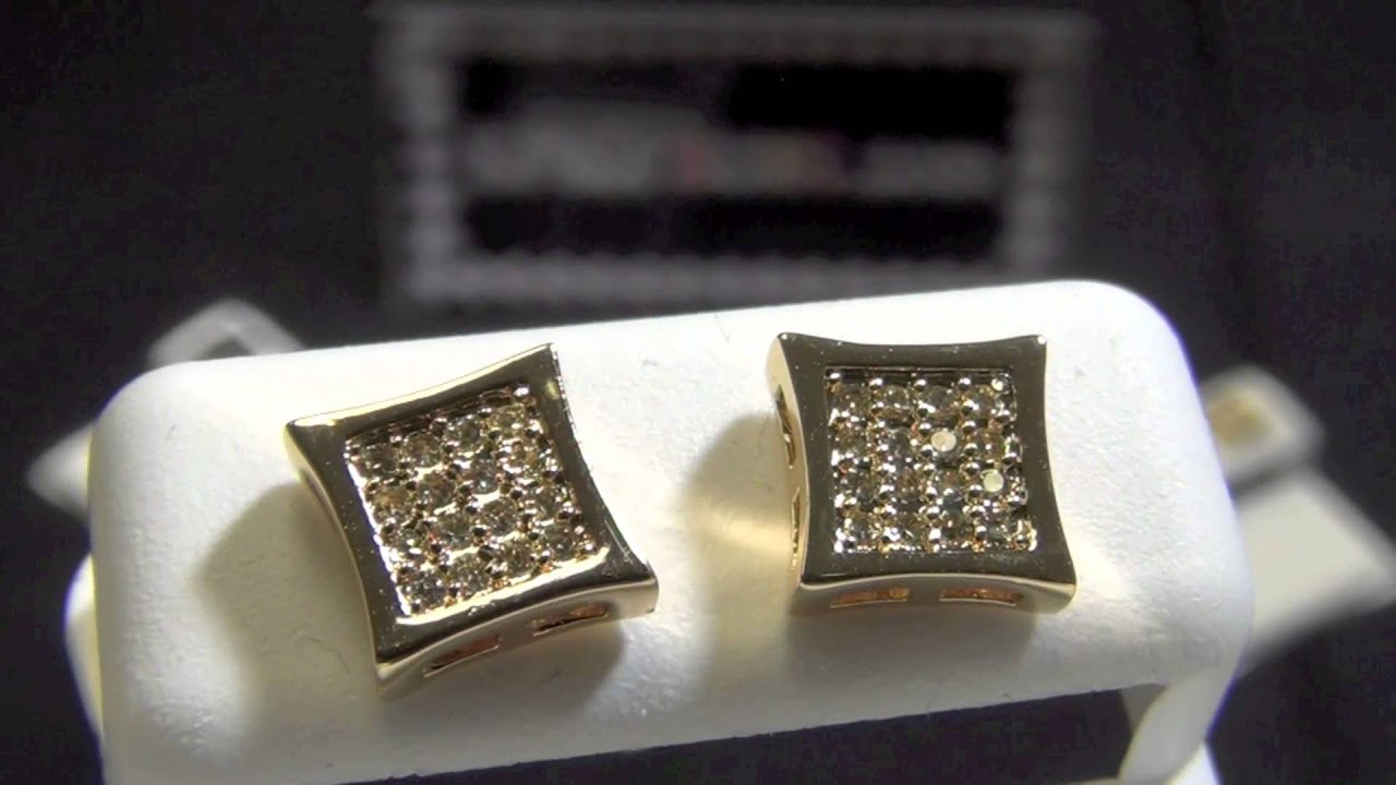 Micro Pave Kite Earrings Bling Bling