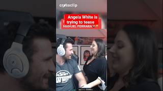 Angela white teasing Manuel Ferrara