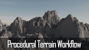 Procedural Terrain Workflow - Beginner Tutorial - Blender 2.8