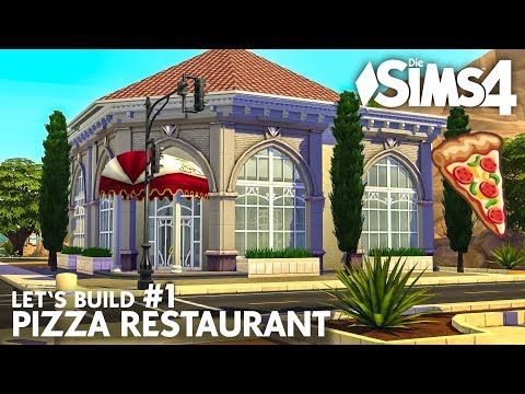 Die Sims 4 Pizza Restaurant bauen #1 | Luxus, Romantik, Italia - ohne CC (deutsch)