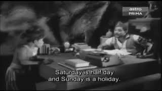 Tak Boleh Overtime, Sabtu Setengah Hari, Ahad Public Holiday (AB Lapok) - Klip Video Retro