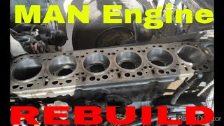 Rebuilding A Man Engine First Start After Rebuilding