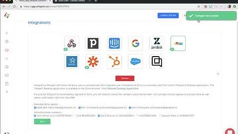 Tutorial - Zoho Integration