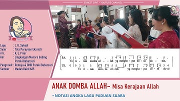 Lagu Ordinarium Gaya Jawa Anak Domba Allah Misa Kerajaan Allah | Madah Bakti 685