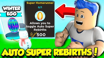 I Unlocked AUTO SUPER REBIRTHS In Tapping Simulator And Got The NEW RAREST PET! (Roblox)