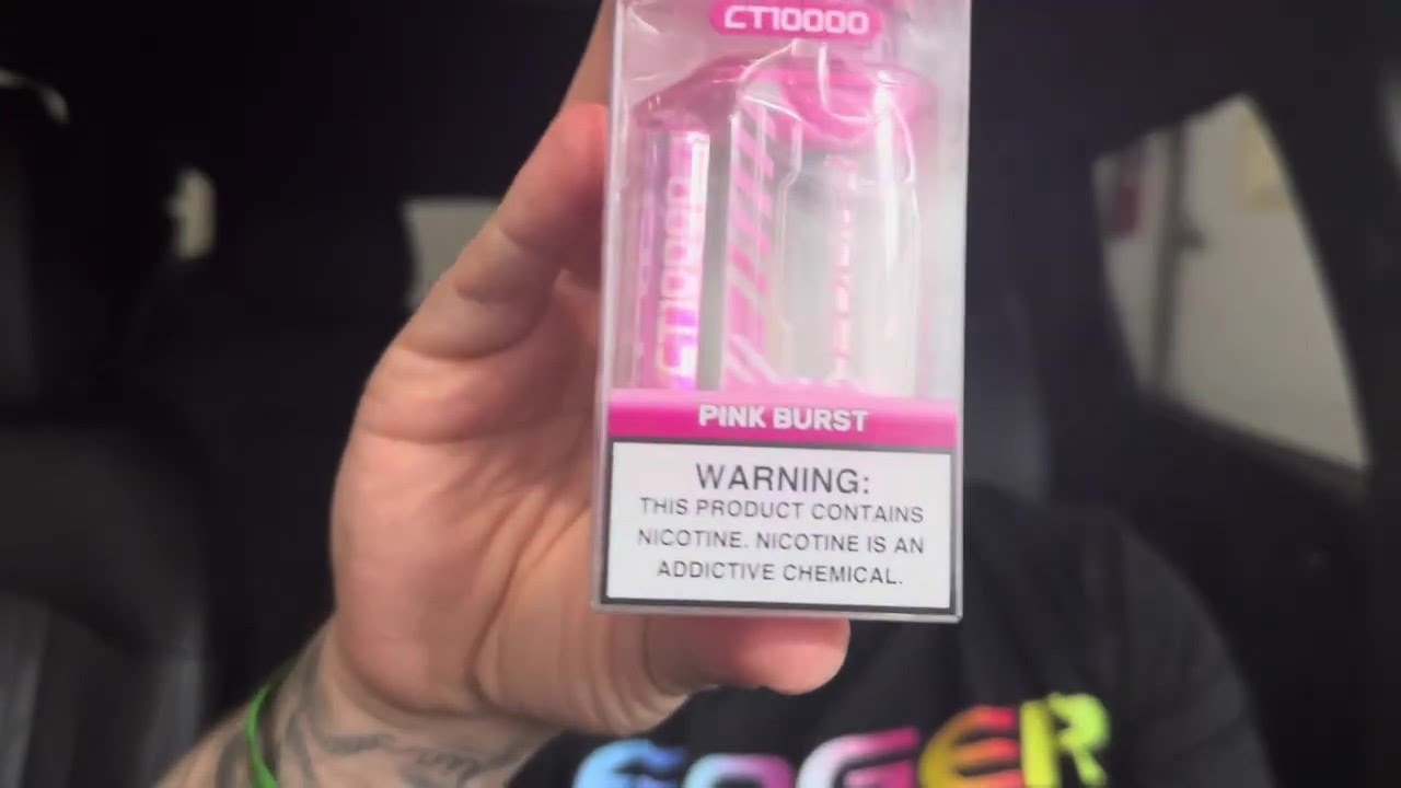 FOGER (CT10000) ~ Pink Burst  *21 & Up* By @Laced Up Vapes