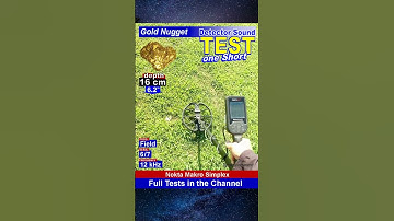 4 GOLD TARGETS in one SHORT with my metal detectors | Brief preview of tests Vol.1 #shorts