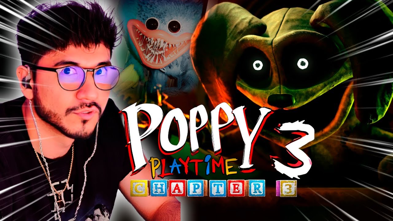 reaccionando el tráiler de poppy playtime capítulo 3 