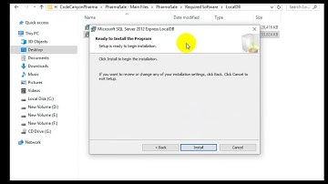 How To Install SQL LocalDB