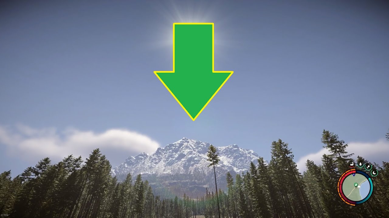 Sons Of The Forest Up and Down the mountain top using Rope Gun YouTube