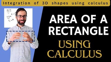 Calculate Area of Rectangle using calculus