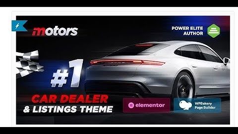 Motors – Car Dealer and Rental, Classified theme