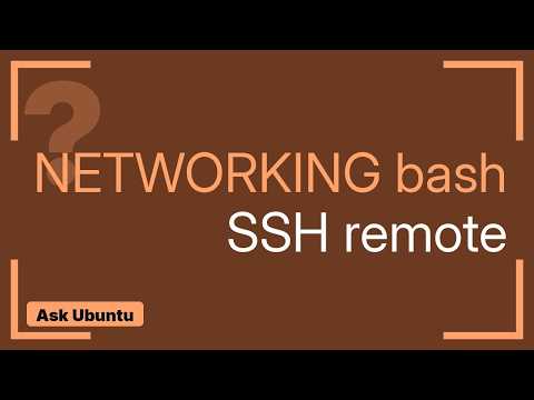 Run command on remote server over SSH - without exiting (4 Solutions!!)