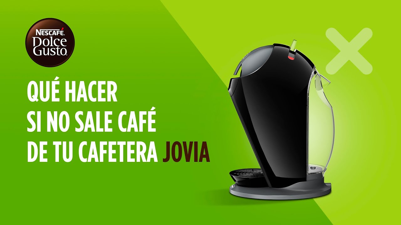 Qué hacer si no fluye el café en tu cafetera manual Jovia NESCAFÉ Dolce Gusto YouTube