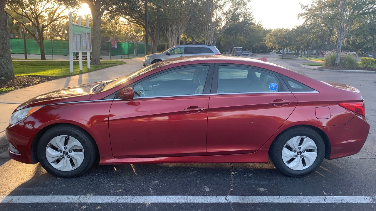 2014 Hyundai Sonata GLS Startup Engine & In Depth Tour - YouTube