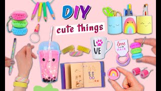 11 DIY - COOL DIY PROJECTS YOU CAN DO IN 5 MINUTES - School Supplies, Gift Ideas, Hacks - Easy Craft