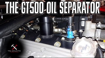 The GT500 Oil Separator: Why It