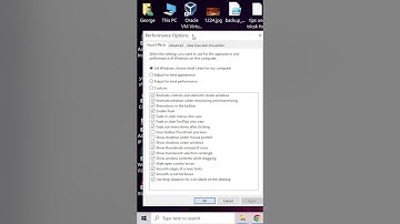 How to Adjust Windows Appearance For Best Performance