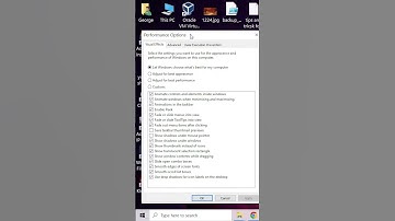 How to Adjust Windows Appearance For Best Performance