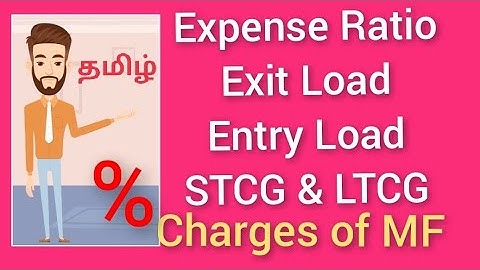 Mutual Funds Expense Ratio | Exit & Entry Load | STCG & LTCG