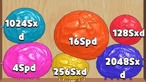 Blob Merge 3d - Gameplay Walkthrough Part 88 - All Max levels Unlock 4spd-8spd-16spd (Android, iOS)