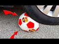 Crushing Crunchy &amp; Soft Things by Car Oddly Satisfying videos
