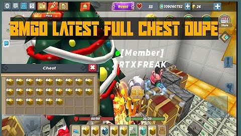 BLOCKMAN GO LATEST FULL CHEST DUPE 100% WORKING #blockmango #skyblock