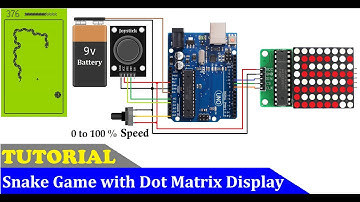 How to Make Snake Game with 8x8 Dot Matrix Display and Arduino | Arduino Snake Game