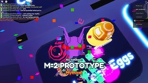 OMG I HATCHED A MYTHIC M-2 PROTOTYPE Pet Simulator X