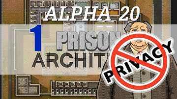 Super Sale [1] No Privacy Prison Architect Alpha 20 Gameplay