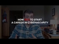 How NOT to Start A Career in Cybersecurity