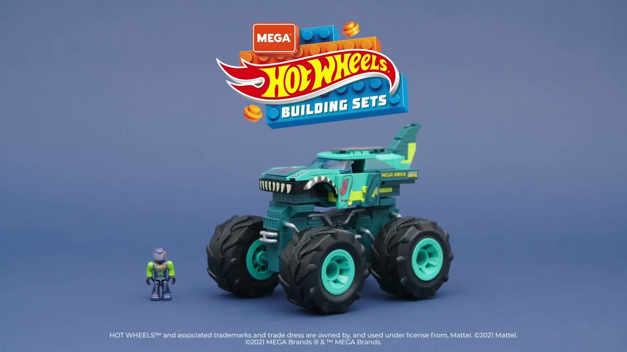 Mega Construx Hot Wheels Mega Wrex Monster Trucks